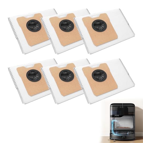 UrbanPulse Eufy 交換用 紙パック Auto-Empty C10/Omni C20 ロボット掃除機用紙パック ユーフィー ロボット掃除機 アクセサリー 消耗品アクセサリー ダストバッグ 交換部品 互換品 eufy用 6枚入り